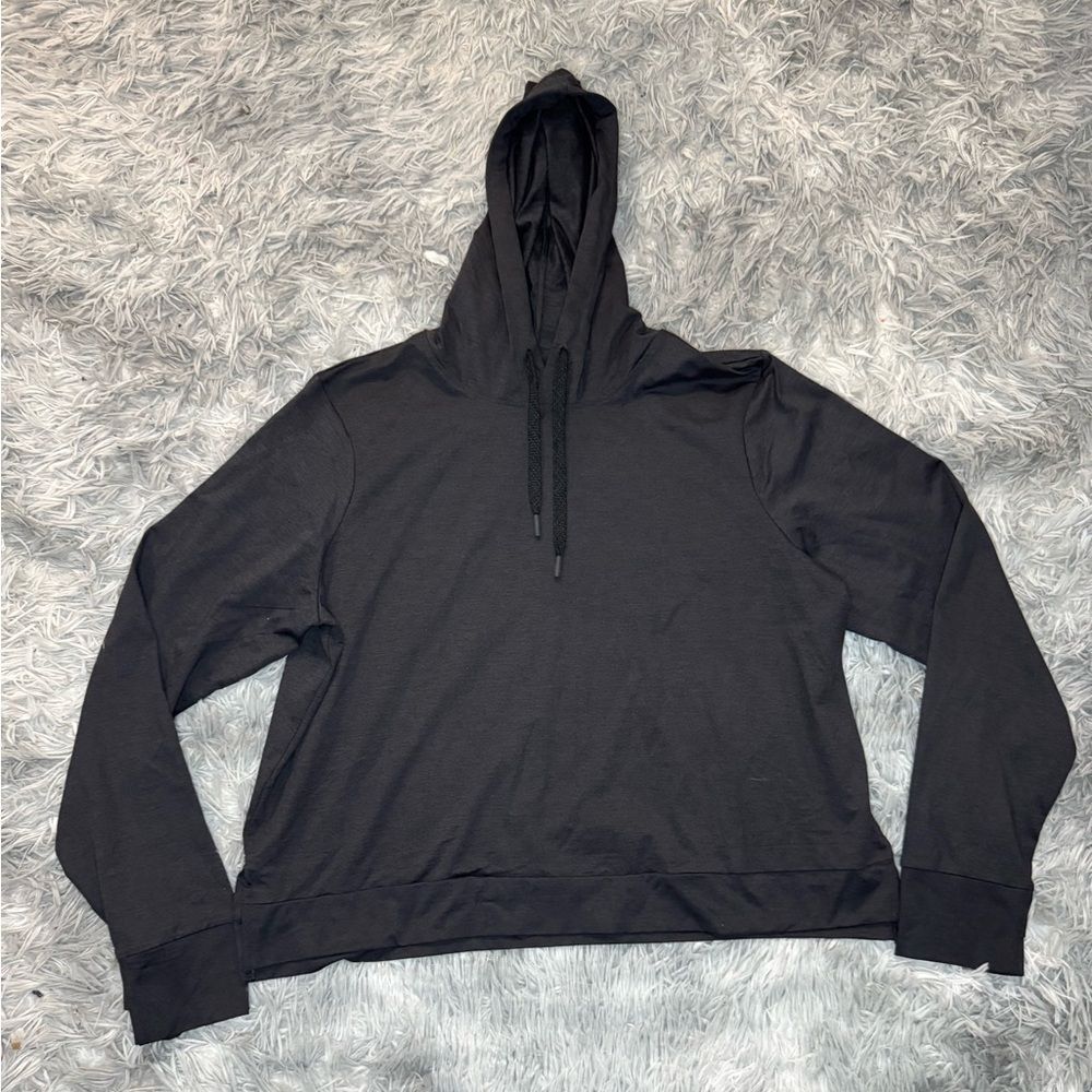 All in Motion Women’s Active Hoodie - Charcoal Gray / Black Size Extra Large NWT